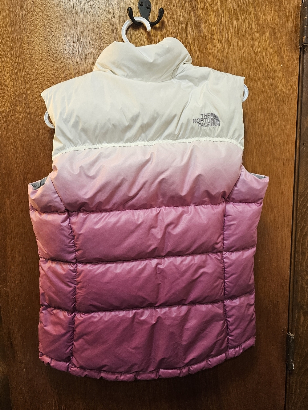 The North Face Womens White And Pink Vest - Picture 2 of 3